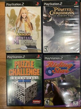 Sony PlayStation 2 Game Lot of 4 Games